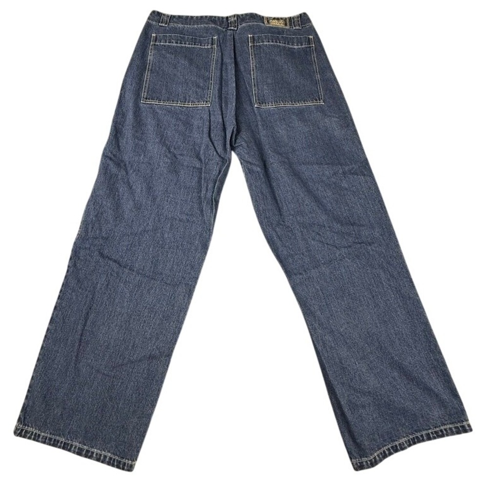Vintage Marithe Francois Girbaud Clean Shuttle Jeans Mens 42M Wide Leg Baggy NWT - Picture 2 of 10